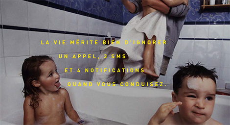 Campagne la vie est plus forte sécurité routière arnaud desplechin