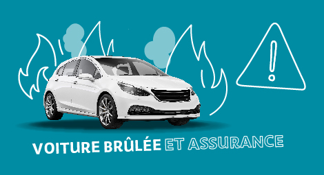 Voiture brûlée et assurance