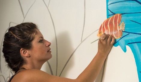 Stéphanie Ferandez, artiste peintre en décor, artisan à Vannes