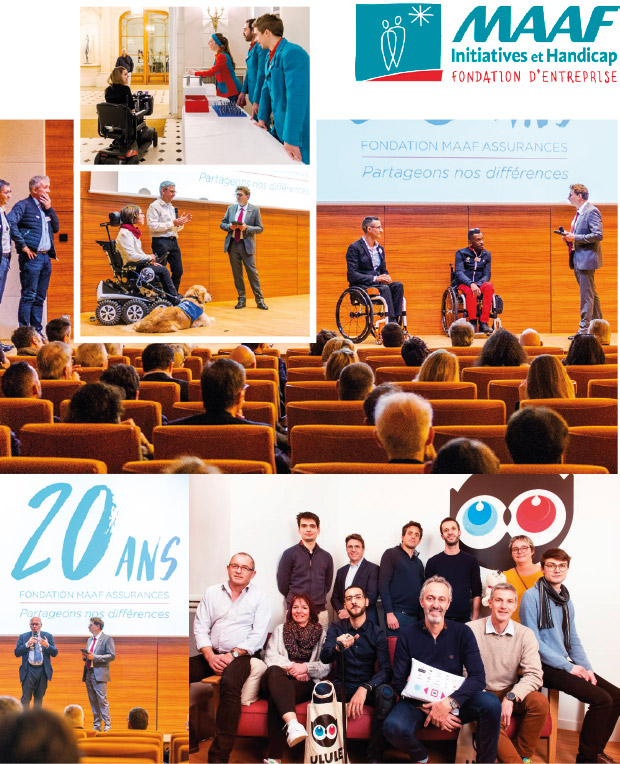 Innovation anniversaire 20 ans MAAF Fondation Initiatives et Handicap