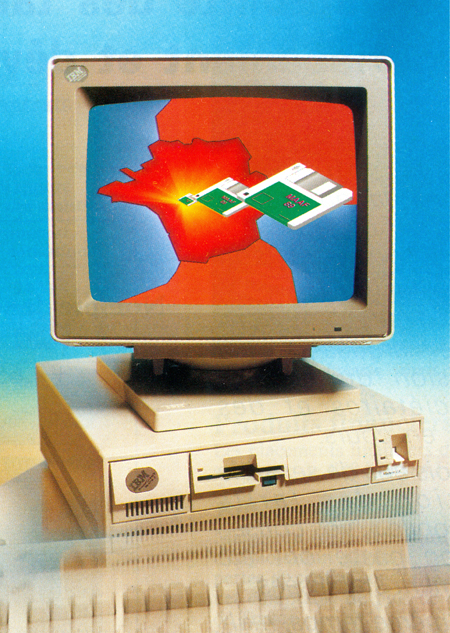 MAAF informatique agences locales 1989 innovation