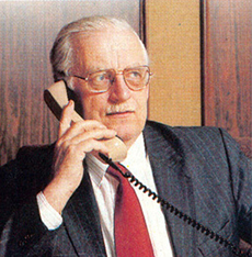 Nouveau président MAAF 1985 Henri Sagnial