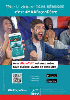 Affiche de la campagne AlcooTel été 2021
