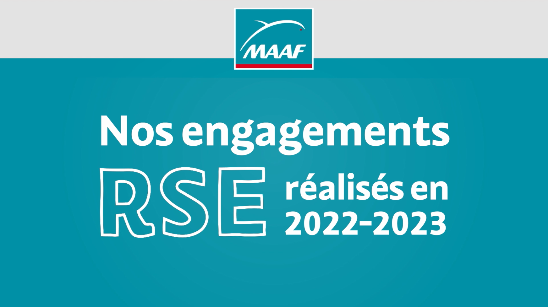 Les engagements RSE MAAF