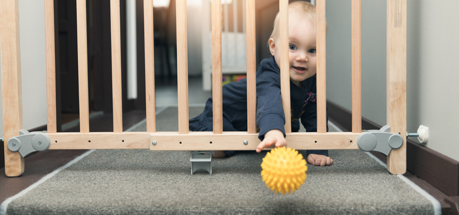 Barriere de sécurité escalier enfant