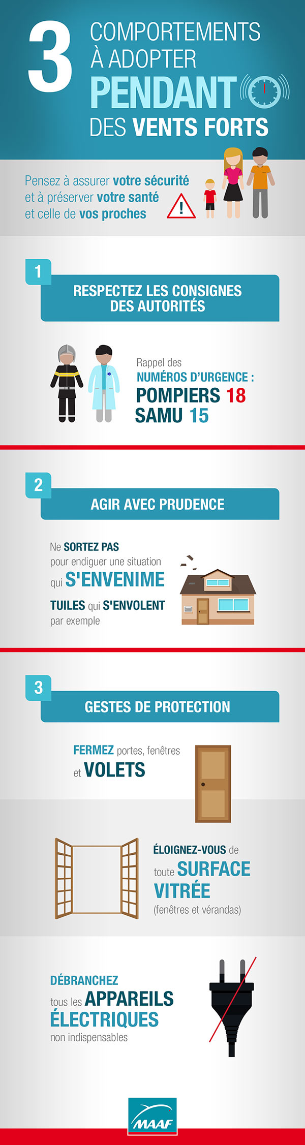 conseils pendant vent fort