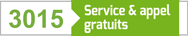 3015 Service et appel gratuits